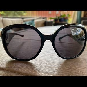 Stella McCartney Black with Wood Sunglasses